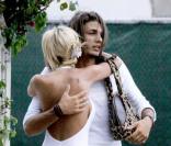 Shauna Sand et son petit ami à Miami le 7 juin 2009