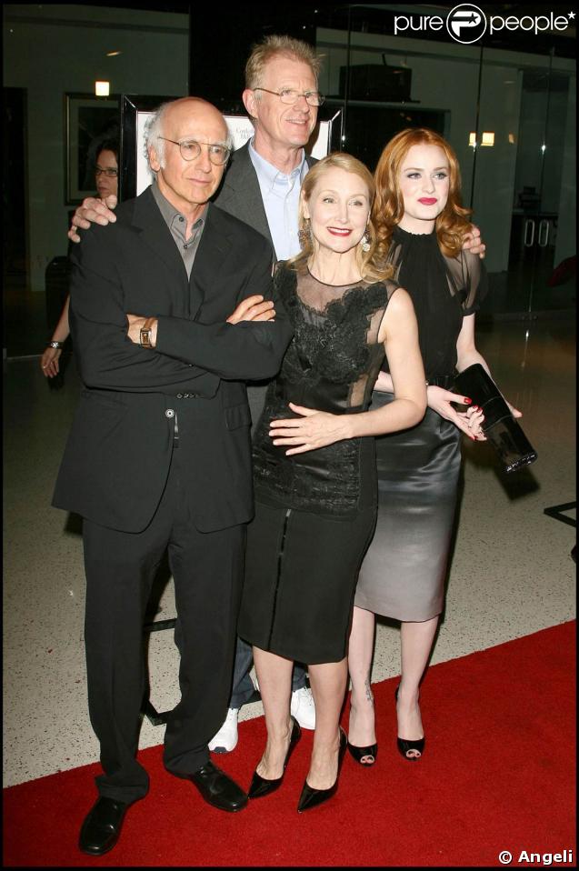 Larry David, Ed Begley Jr., Patricia Clarkson et Evan Rachel Wood lors de l'avant-première de 