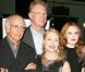 Larry David, Ed Begley Jr., Patricia Clarkson et Evan Rachel Wood lors de l"avant-première de "Whatever Works", de Woody Allen, au Pacific Design Center de West Hollywood, le 8 juin 2009 !
