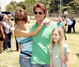 Lisa Rinna, son mari Harry Hamlin et une de leur filles au Time For Heroes Carnival, le week-end dernier