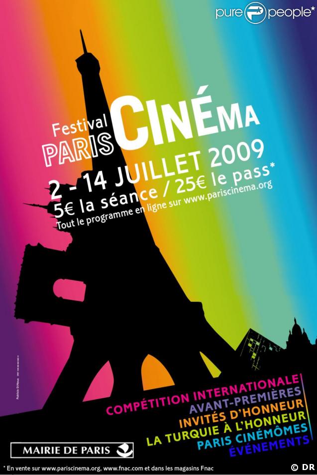 L'affiche du Festival Paris Cinéma 2009