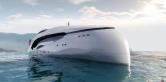 Un bateau à la mer