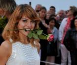 Emilie Dequenne et Benoît Poelvoorde à la cérémonie de clôture du 23 e Festival du film romantique de Cabourg