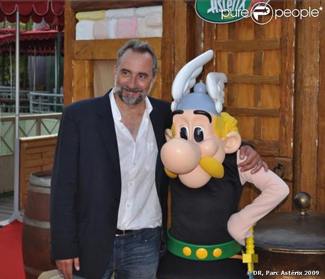 Antoine Dulery et son copain Astérix