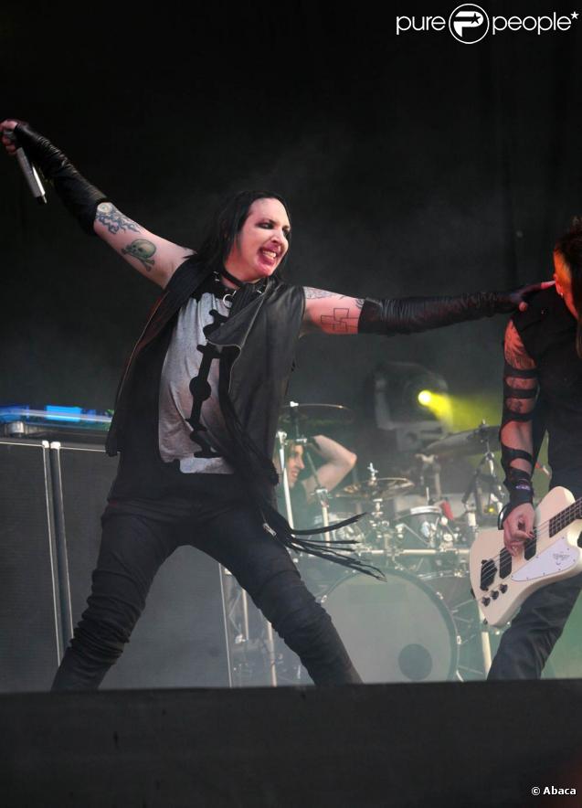 Marilyn Manson au Download Festival 2009