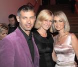 Paul Belmondo, sa femme Luana et Laeticia Hallyday 