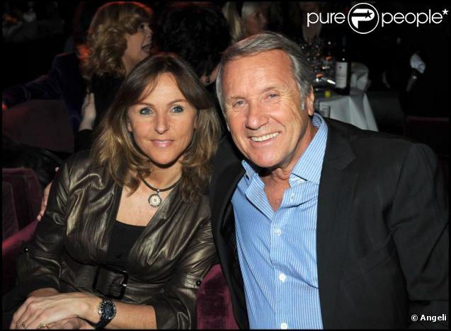 Yves Rénier et sa femme Karin 