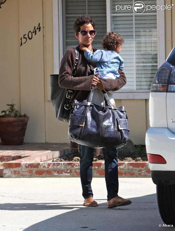 Halle Berry et sa fille Nahla à Los Angeles