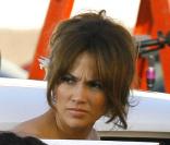 Jennifer Lopez sur le tournage du Plan B à Los Angeles le 16 juin 2009