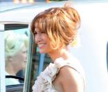 Jennifer Lopez sur le tournage du Plan B à Los Angeles le 16 juin 2009