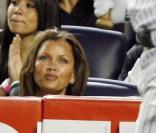 Vanessa Williams et ses filles Devin et Sasha au Yankees Stadium