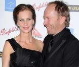 Rachel Griffiths et son mari Andrew Taylor en janvier 2009 