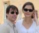Katie Holmes et Tom Cruise lors de l'inaugration de l'étoile de Cameron Diaz sur le Walk of Fame à Hollywood le 22 juin 2009