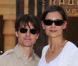 Katie Holmes et Tom Cruise lors de l'inaugration de l'étoile de Cameron Diaz sur le Walk of Fame à Hollywood le 22 juin 2009