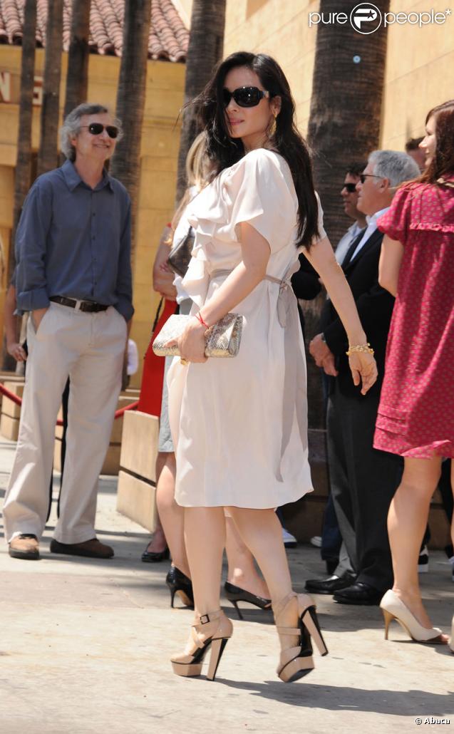 Lucy Liu lors de l'inaugration de l'étoile de Cameron Diaz sur le Walk of Fame à Hollywood le 22 juin 2009