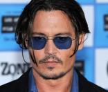 Johnny Depp, lors de l'avant-première hollywoodienne de 