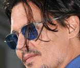 Johnny Depp, lors de l'avant-première hollywoodienne de 
