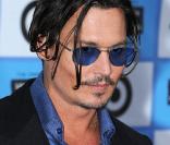 Johnny Depp, lors de l'avant-première hollywoodienne de 