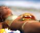 Quand Audrina Patridge mange un juteux hamburger !