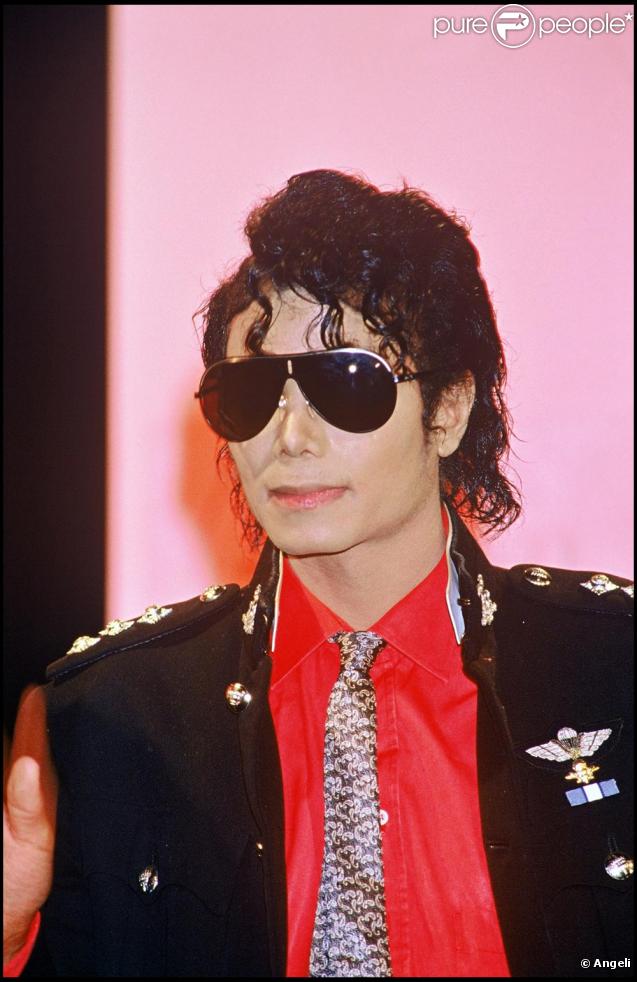 Michael Jackson en 1986. 