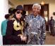 Michael Jackson a rencontré Nelson Mandela en 1999, à Johannesburg 