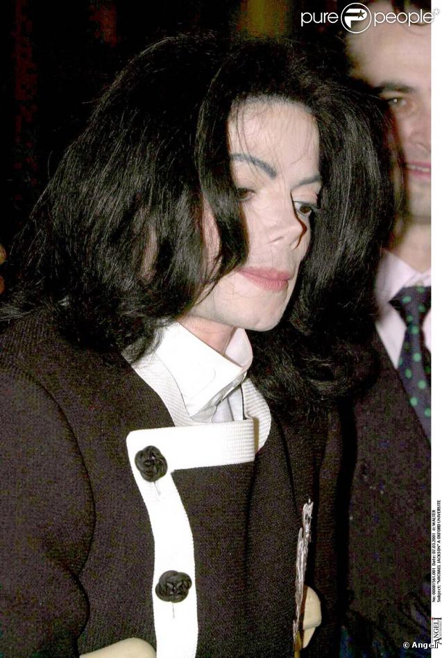 Michael Jackson en 2001 à l'Université d'Oxford 