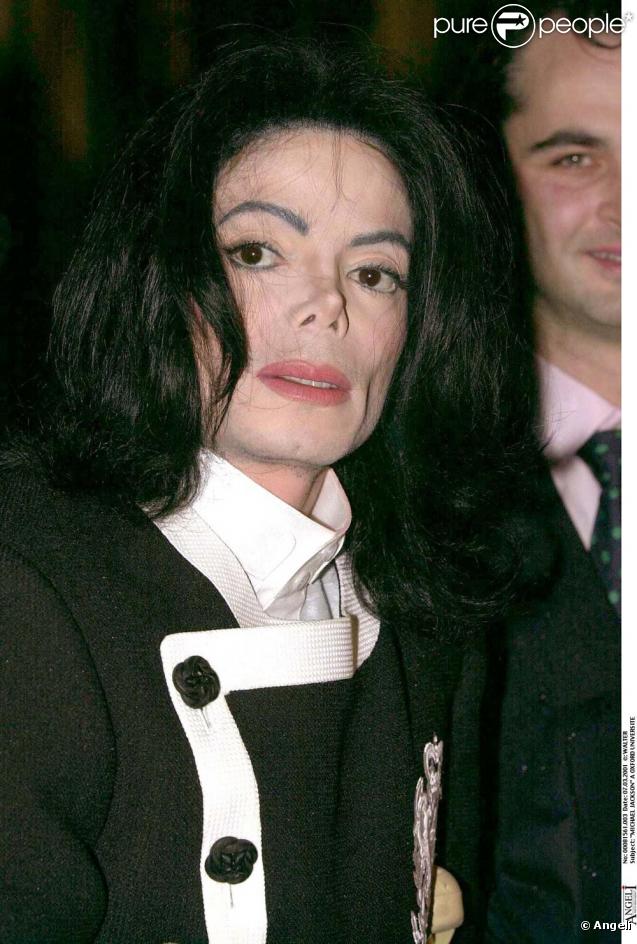 Michael Jackson en 2001 à l'Université d'Oxford 