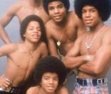 Michael Jackson et ses frères, Jackie, Tito, Jermaine, Marlon du temps des Jackson Five. 