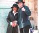 Michael Jackson et Lisa-Marie Presley à Versailles en 1994. 