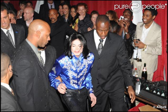 Michael Jackson à l'anniversaire de Christian Audigier. 24/05/09 