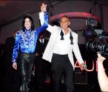 Michael Jackson et Christian Audigier. 24/05/08 