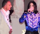 Michael Jackson est présent pour les 50 ans de Christian Audigier, 24/05/08. 