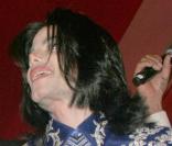Michael Jackson en mai 2008, à l'occasion des 50 ans de Christian Audigier. 