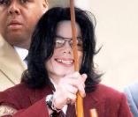 Michael Jackson et son père Jo, en 2005. 