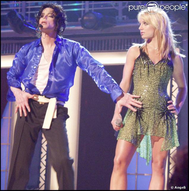 Michael Jackson et Britney Spears 