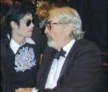 Michael Jackson et Gregory Peck, en 1999 