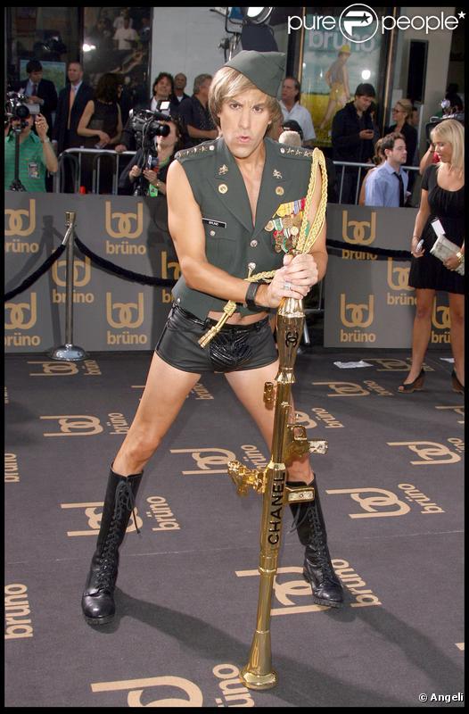 Sacha Baron Cohen lors de la première du film Brüno à Los Angeles le 25 juin 2009