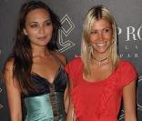 Valérie Bègue et Alexandra Rosenfeld au VIP Room pour le concert des Black Eyed Peas, le 25 juin 2009