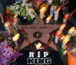 L'étoile de Michael Jackson sur le Walk of Fame à Hollywood 