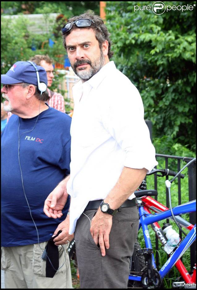 Jeffrey Dean Morgan sur le tournage de 