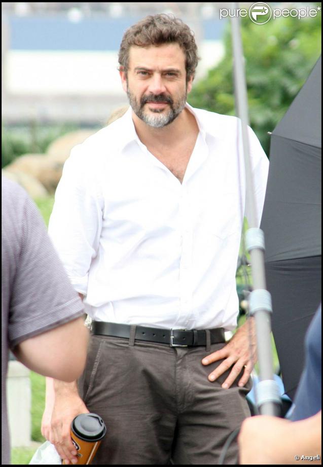 Jeffrey Dean Morgan sur le tournage de 