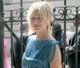 Flavie Flament au mariage de Laurence Ferrari et Renaud Capuçon, le 3 juillet 2009