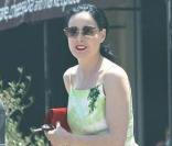 Dita Von Teese et son petit ami Louis Marie de Castelbajac, à Hollywood le 26 juin 2009