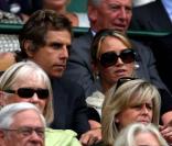 Ben Stiller et sa femme ont assisté à la victoire de Serena Williams au tournoi de Wimbledon face à sa soeur Venus.
