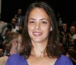 Bérénice Béjo au défilé Stéphane Rolland lors de la Fashion Week parisienne, le 6 juillet 2009