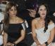 Elsa Pataky et Megan Fox au défilé Giorgio Armani lors de la Fashion Week parisienne, le 7 juillet 2009