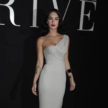 Megan Fox au défilé Giorgio Armani lors de la Fashion Week parisienne, le 7 juillet 2009<br />