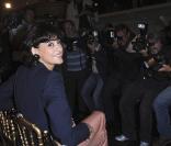 Inès de la Fressange au défilé Jean-Paul Gaultier  lors de la Fashion Week parisienne, le 8 juillet 2009
