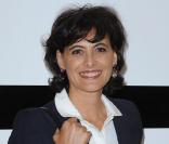 Inès de la Fressange assistant au défilé automne-hiver 2010 de Chanel le 7 juillet 2009 à Paris