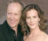 Rachel Griffiths et son époux 